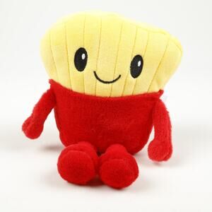 Iscream Frenchy Fries Screamsicle Mini Plush Character Red Yellow Stuffed Toy